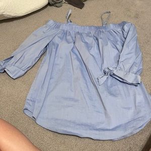 IZ byer off the shoulder blouse